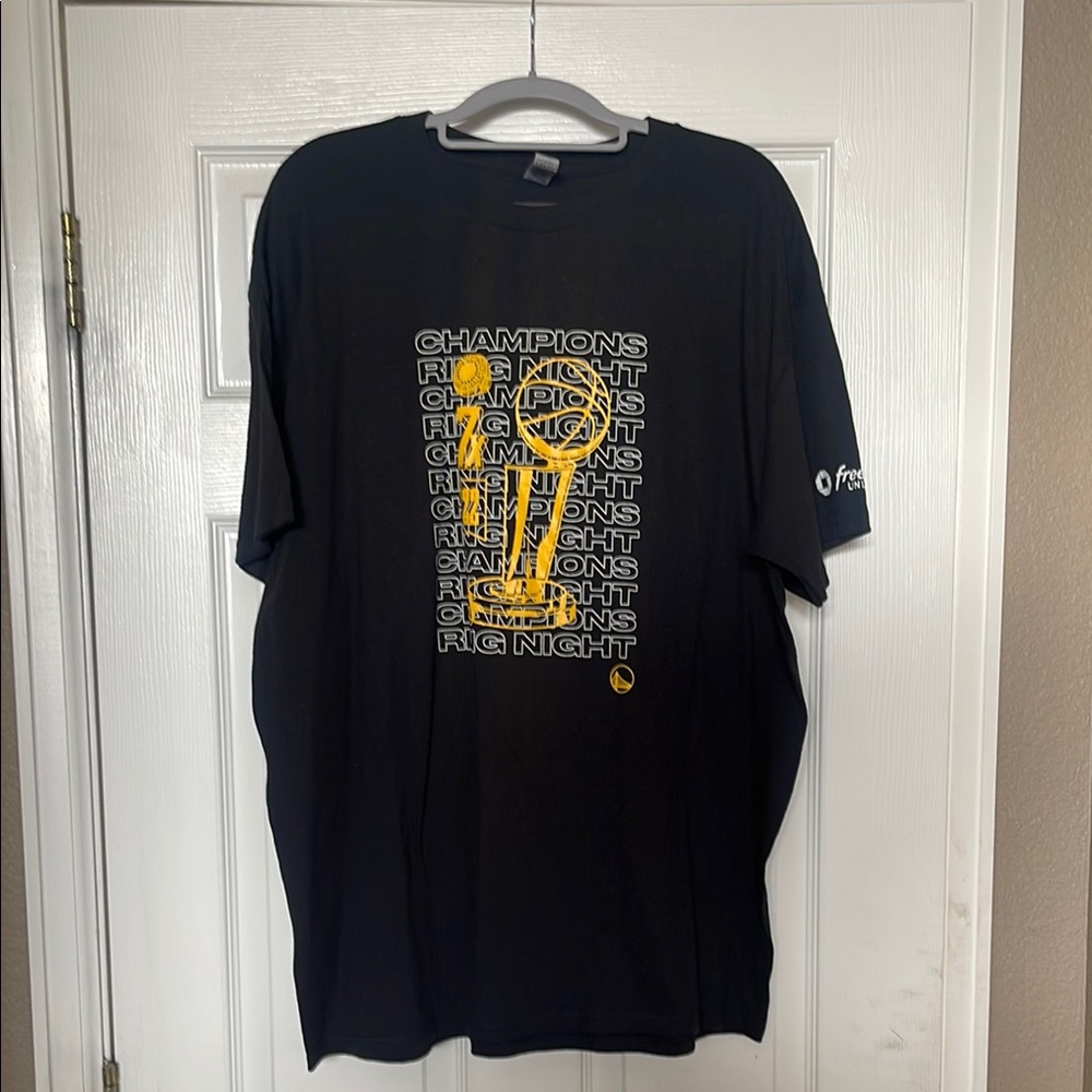 Golden State Warriors Giveaway Shirt from 2022 Ring night